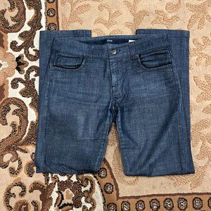 Women Armani Collezioni Jeans Denim with Velvet Trim size 26